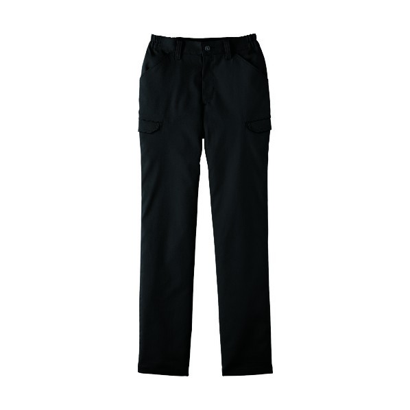 サンエス 男女兼用フレキシブルパンツ ブラック色 LLサイズ JB58050-9-LL 1点