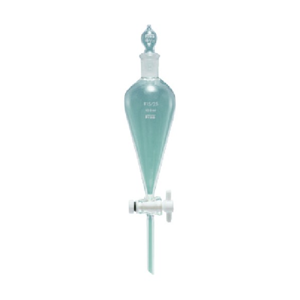 東京硝子器械 F共通スキーブ分液ロート球栓コック付2000mL34/45 000-09-57-19 1点