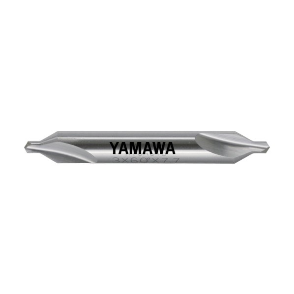 ヤマワ 弱ねじれ溝A形60° 超硬センタ穴ドリル C-CD-S 1.5X60°X5 C-CD-S-1.5 1点|DIY FACTORY ONLINE SHOP