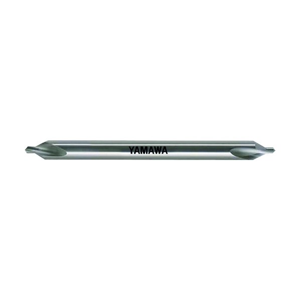 ヤマワ ロングシャンク弱ねじれ溝A形60° 超硬センタ穴ドリル C-CD-SL L100 2X60°X6 C-CD-SL-100-2X60X6 1点|DIY FACTORY ONLINE SHOP