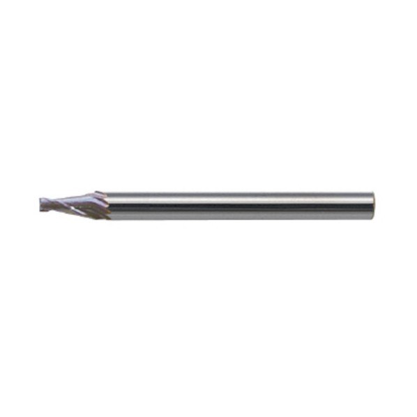 ユニオンツール 超硬エンドミルテーパφ０．６×片角７° CCTE200614 1