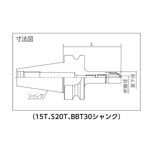 ※法人専用品※ユキワ ユキワ スマートチャック BBT30-SMC4-60 1点|DIY FACTORY ONLINE SHOP