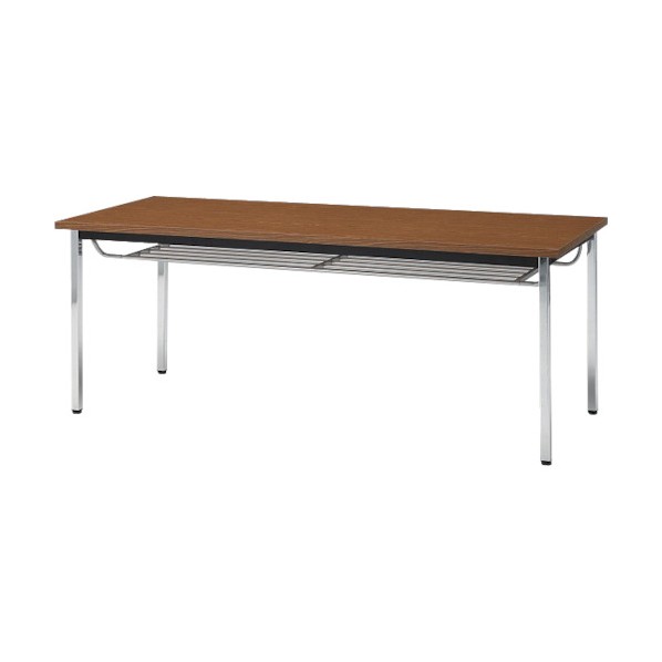 ※法人専用品※藤沢製作 会合速見表 角脚棚付 1800mmX600粍 白いこと TDS-1860TK WH 1点 会議用テーブル-オフィスデスク・テーブル-インテリア・寝具・収納