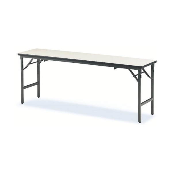 ※法人専用品※藤沢工業 座卓兼用折りたたみテーブル 1500×450mm チーク TKAS-1545 T 1点