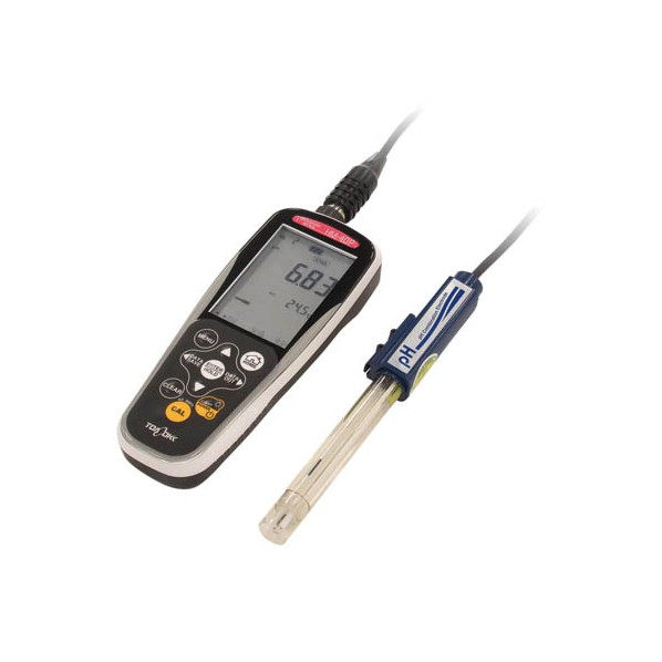 東亜ディーケーケー ポータブルpH計 HM-40P(pH電極セット) 1個