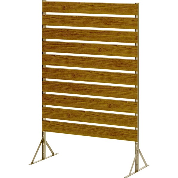 美WOOD オクボーダーフェンス 120cm ナチュラルパイン BEW-F120NP 1枚