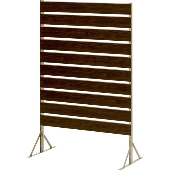 美WOOD オクボーダーフェンス 120cm ダークパイン BEW-F120DP 1枚
