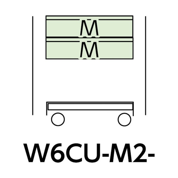 山金工業 スペシャルワゴン W6CU-M2-IV 1点