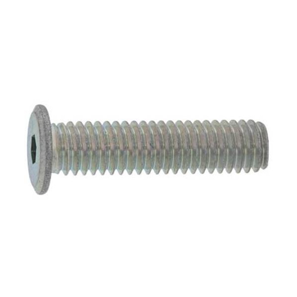 サンコーインダストリー 三価ホワイト鉄六角穴スリムヘッド小ネジ 5×8 00-00-A600-0050X0080-03 500本