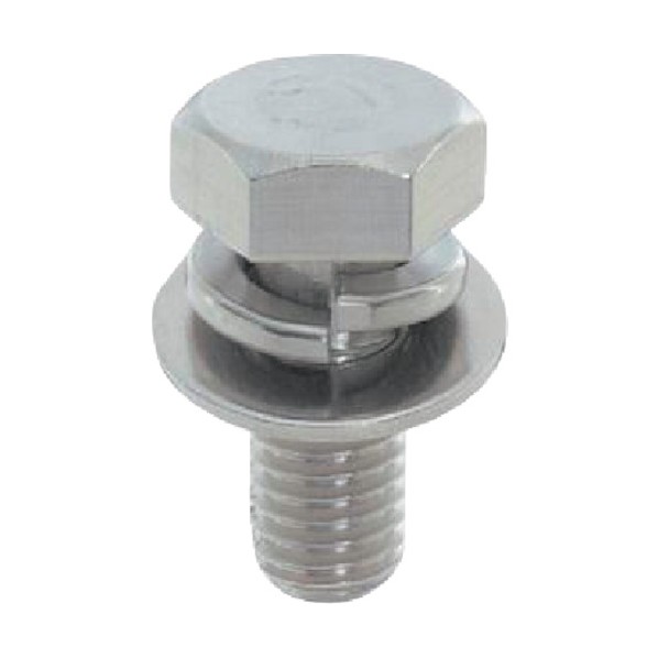 八幡ねじ 座金組込トリーマボルト P-3 ステンレス M6×10 4580141797367 500本|DIY FACTORY ONLINE SHOP