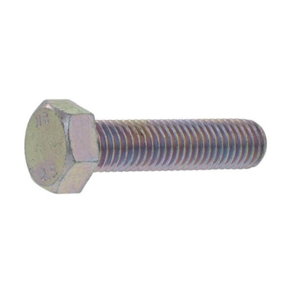 サンコーインダストリー ユニクロ 六角ボルト 全ネジ NBI 10X100 (80本入) 254-9763 1点