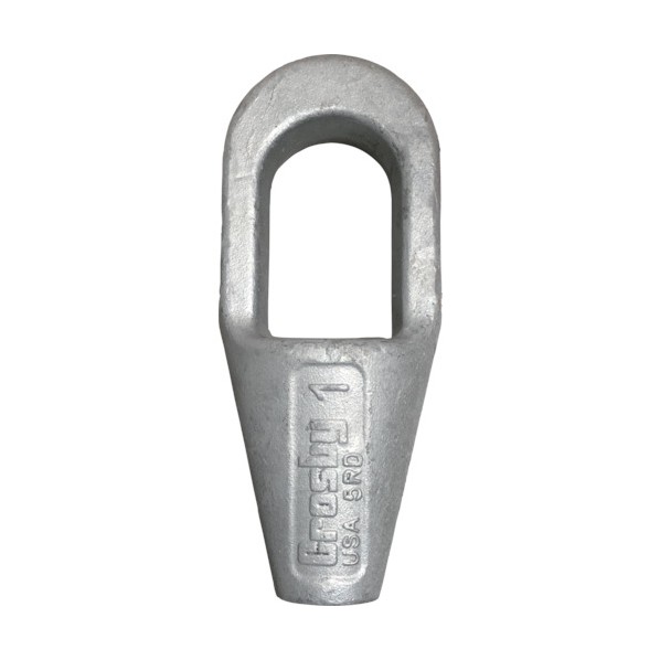 ※法人専用品※クロスビー社 ワイヤロック用クローズソケット 適合ワイヤ径18mm G417-18 1点｜DIY FACTORY ONLINE SHOP