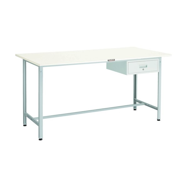 ※法人専用品※トラスコ HRAE型立作業台 1500X750XH900 1段引出付 W色 HRAE-1500F1 W 1台｜DIY FACTORY ONLINE SHOP 33,735円