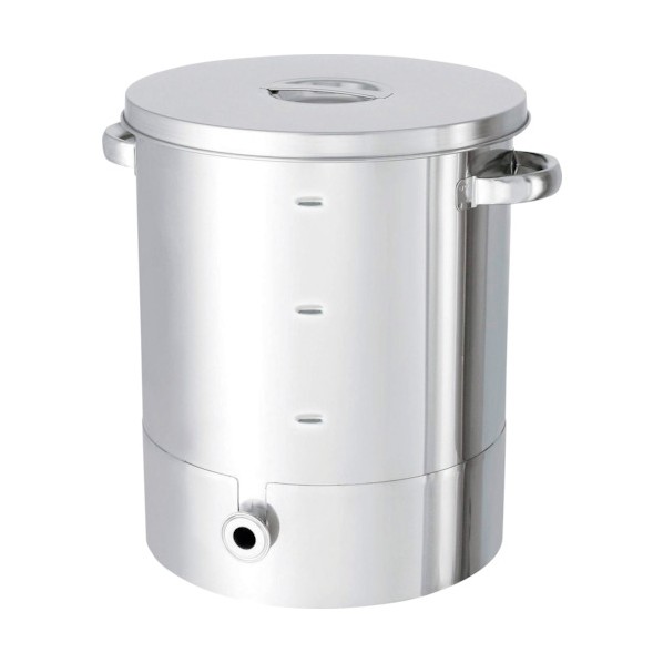 日東金属工業 片テーパー型汎用容器 目盛付 45L KTT-ST-M-39 1個
