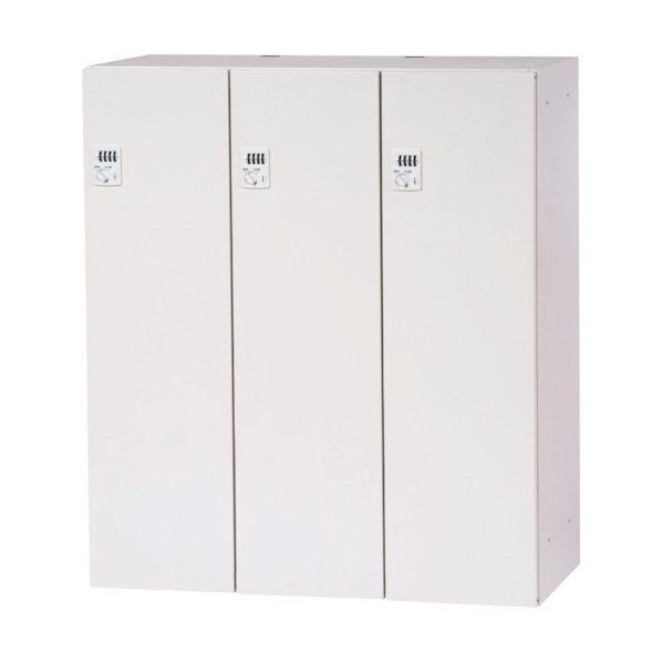 ※法人専用品※ダイシン工業 パーソナルロッカー3人用ホワイト色スマートIC錠仕様 L945-113PLC-W 1点|DIY FACTORY ONLINE SHOP