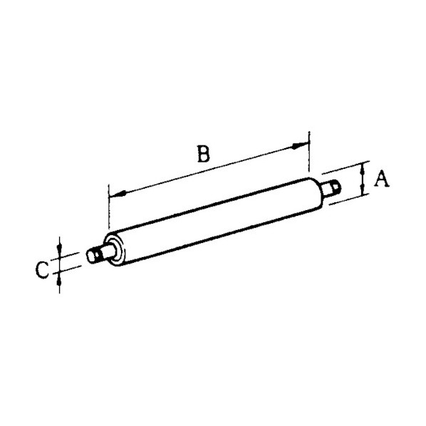 ※法人専用品※日工 船底タイプP1ヘッド スナップローラー(防塵効果仕様) P1HEAD-TYPE-6-450B 1点｜DIY FACTORY ONLINE SHOP 27,900円
