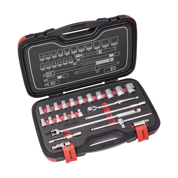 スエカゲツール 1/2ソケットレンチセット 24PC 617086 1セット｜DIY FACTORY ONLINE SHOP