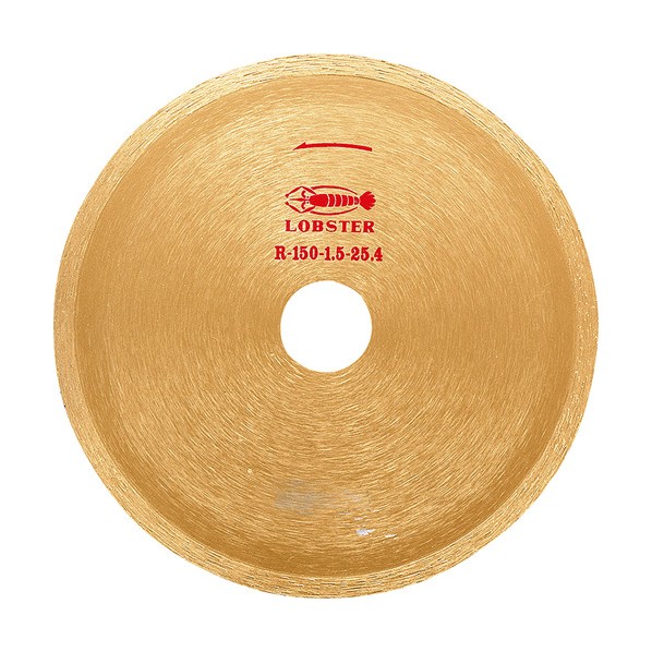 エビ印 リムタイプダイヤモンドホイールダイヤモンドカッター 200 x 178 x 10 mm R-150 1点