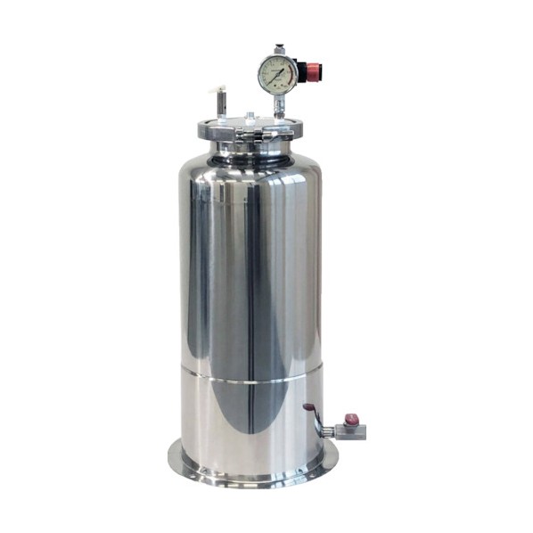 ユニコントロールズ ステンレス鋼剪断応力容れもの 20L 液面計付 TN20B-LG-TSK 1点