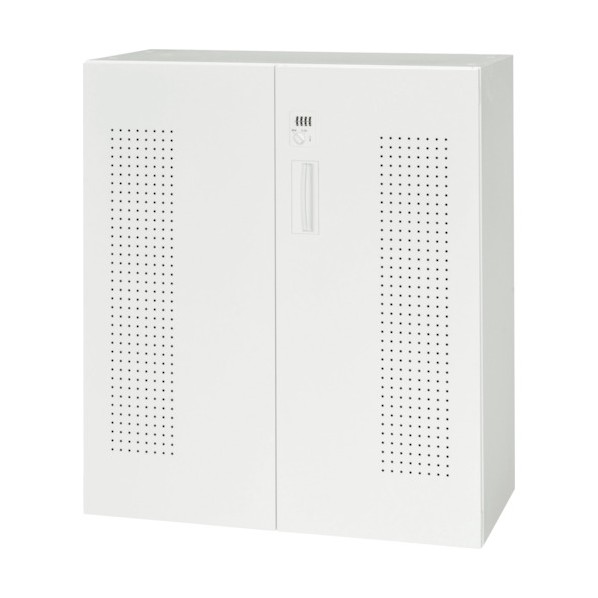ダイシン工業 壁面収納庫PC収納タイプ ダイヤル錠 PC12台収納 配線孔付き V945-11HPCT 1点