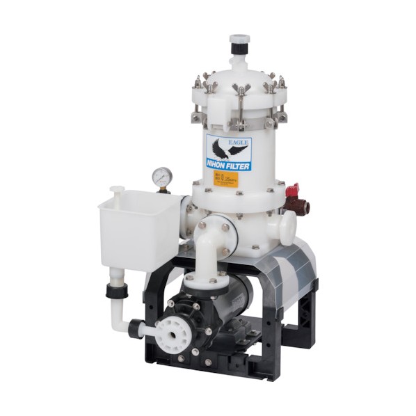 日本フイルター フイルター 揚水機付き添い人濾過機 鷲Cつづき物(強酸用) 6000L/h 50サイクル操作手順 EGLE-4-C-5-T 1点