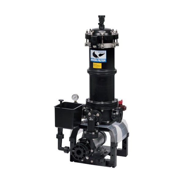 日本フイルター フイルター 揚水機付き添い人濾過機 鷲Bつづき物(黒いこと) 13000L/h 60サイクル操作手順 EGLE-8-B-6-T 1点