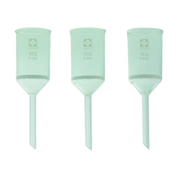 アズワン 硝子濾す器(円柱ロート形) 60ml 1-4384-04 3個