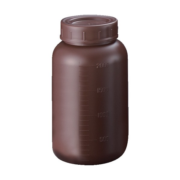 サンプラ PE広口遮光瓶2L(30個入) 2914 30個