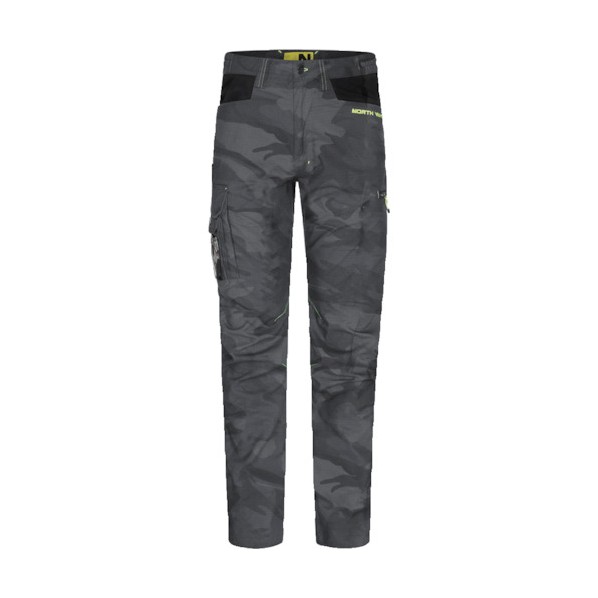 France Textile社 ワークパンツ エドワード 迷彩 Sサイズ 1386-WL-S 1点