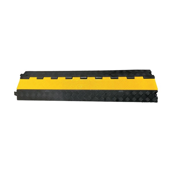 ※法人専用品※セーフラン安全用品 2槽ケーブルプロテクター 14465 1点｜DIY FACTORY ONLINE SHOP