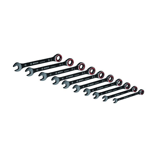 ボッシュコンビネーションスパナ10サイズセット1600A016BU｜DIY FACTORY ONLINE SHOP 10,455円