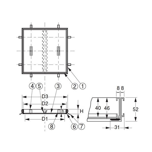 床点検口 アルミ目地 モルタル用 アウス 1個 Diy 1個ダイエット 健康 Nf 4 リラックス マッサージ用品 Shop アウス Online Factory 300 床点検口 アルミ目地 モルタル用 アウス 1個 Diy 1個ダイエット 健康 Nf 4 リラックス マッサージ用品 Shop アウス Online Factory 300