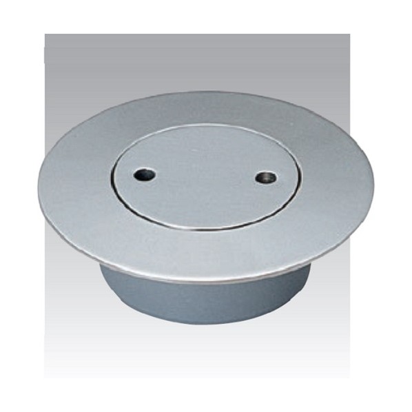 アウス ステンレス製ツバ広掃除口(VP・VU兼用) D-COVTS-PU 150 1個|DIY FACTORY ONLINE SHOP