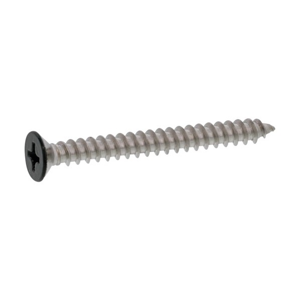 サンコーインダストリー 頭部ブラック ステン(+)Aサラ 4&times;8 20-02-0001-0040-0080-B0 2000本｜DIY FACTORY ONLINE SHOP