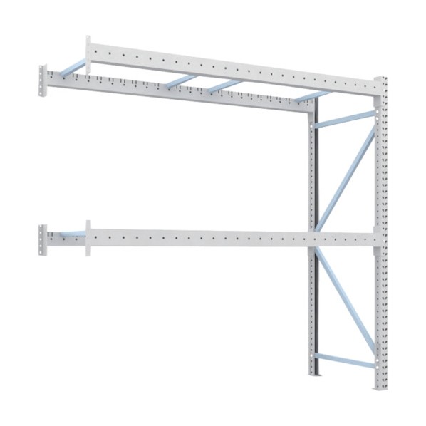 ※法人専用品※トラスコ 重量パレット棚2トン2500&times;900&times;H2500連結 2段 2D-25B25-09-2B 1｜DIY FACTORY ONLINE SHOP 44,785円