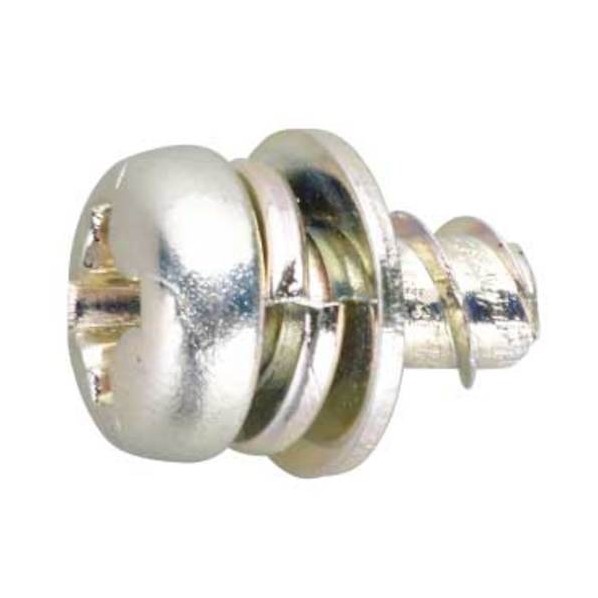 サンコーインダストリー 三価ホワイト PタイプナベP=4 3&times;12 30-00-9004-0030-0120-03 1600本｜DIY FACTORY ONLINE SHOP