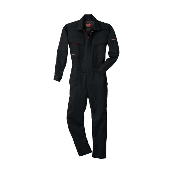 ジーベック ツナギ服34880 LL 黒 34880-90-LL 1点