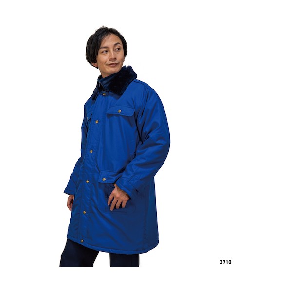 岡潮 警備防寒コート3710 (ユニセックス) 3L 3710-3L 1着|DIY FACTORY ONLINE SHOP