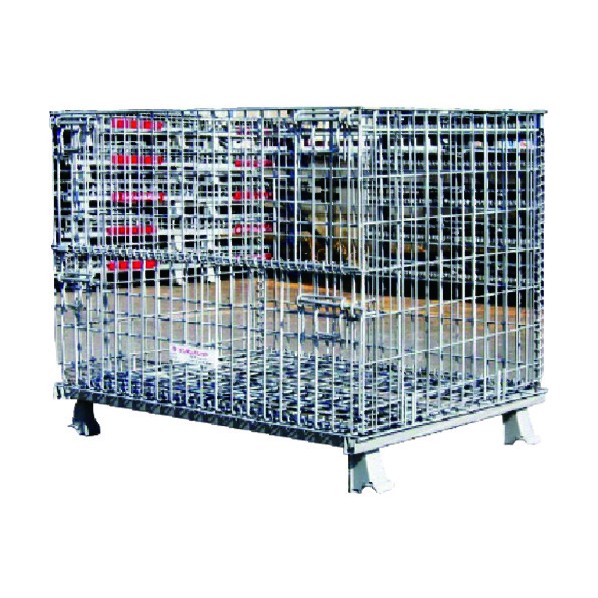 ※法人専用品※ユニット ユニット メッシュパレットキャスターなし 鉄製 840&times;1030&times;857mm 375-17 1個｜DIY FACTORY ONLINE SHOP