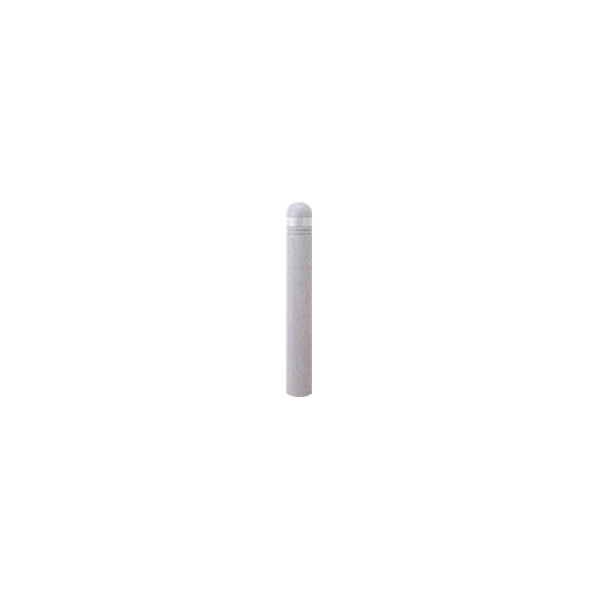 ※法人専用品※サンポール リサイクルボラード リサイクルプラスチック製 Φ115(φ60.5鋼管入り)H110(地上高85+埋込25) RP-200U(N) 1個