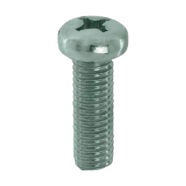 八幡ねじ 十字穴付ナベ小ねじ半ねじ 三価クロメート M4X105 4580172734553 400本｜DIY FACTORY ONLINE SHOP