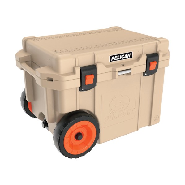PELICAN PRODUCTS 45QW エリートクーラー(キャスター付き) タン 45QW-2-TAN 1点