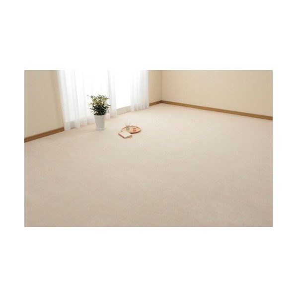 萩原 抗菌成り行きのある平織引っ敷き ミーテ 日本の首都間4.5帖 青み 3520×50×3520 600016345 1点