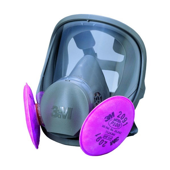 3M(スリーエム) 全面形防じんマスクRL3 M 6000F2091RL3M