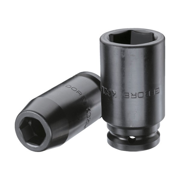 ゲドレー社 ＧＥＤＯＲＥ　インパクト用ソケット（６角）　３／４　Ｋ３２Ｌ　３２ｍｍ 1