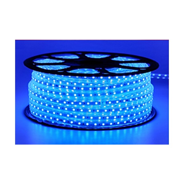 グリーンクロス LED色付三尺帯点火装置 50m巻 青 AC100V 6300033798   1巻
