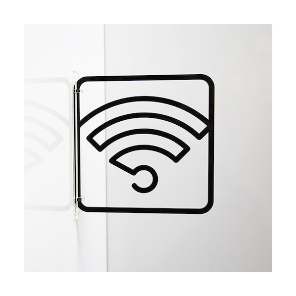 グリーンクロス ツケレルン 3Wayピクトサイン(wi-fi) 黒 6300034937   1個
