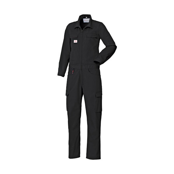 山田辰 -BI 女性用腰割れつなぎ服 ブラック 7号 6950-BC-7 1点｜DIY FACTORY ONLINE SHOP