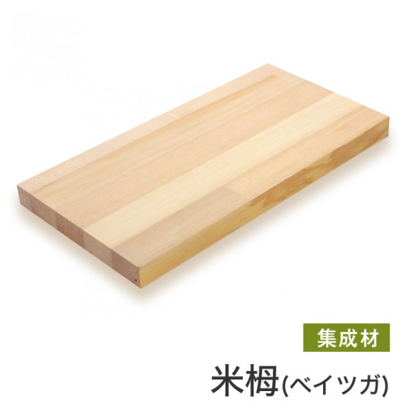 マルトク 米栂(ベイツガ)集成材(サイズ:30×400×1000mm) 30×400×1000mm s010 1枚|DIY FACTORY ONLINE SHOP