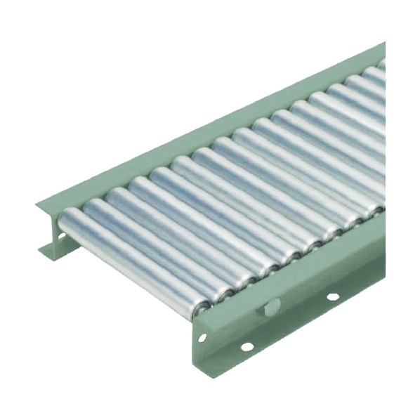 ※法人専用品※太陽工業 φ28スチールローラコンベヤ A2812-500-30-1500 1台